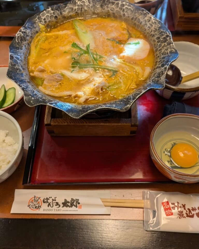 ばんどう太郎でお昼‼️